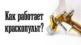 Как работает краскопульт