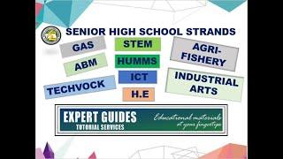 SENIOR HIGH SCHOOL STRANDS= PART 1