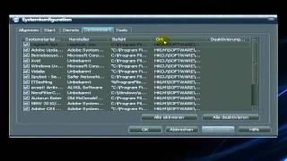 Autorun / Autostart Programme Deaktivieren / Aktivieren