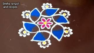  Creative Muggulu Design | Dots Rangoli Design Made EASY!
