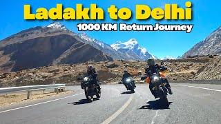 Kargil to Delhi on Triumph Scrambler 400X | Ladakh 2024