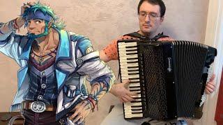 Ys VIII: Lacrimosa of Dana - A Footprint in the Wet Sand | Accordion Cover