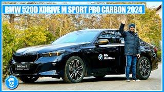 Au făcut SERIA 7 din SERIA 5! NOUL BMW 520d xDrive M SPORT PRO CARBON la 88.000 EURO! SERIA 5 2024