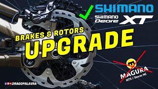 BRAKES & ROTORS UPGRADE | Shimano XT DEORE | Drago Palavra