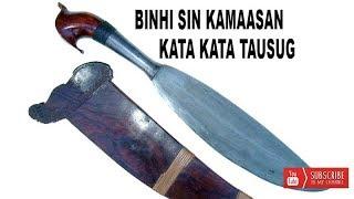 BINHI SIN KAMAASAN : KATA-KATA TAUSUG KAMAASAN (MP3 AUDIO)