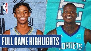 GRIZZLIES at HORNETS | FULL GAME HIGHLIGHTS | November 13, 2019