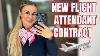 Flight Attendant Life | We Have A NEW CONTRACT!