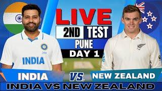  Live: India vs New Zealand 2nd Test Day 1, Live Match Score & Commentary | IND vs NZ Live Match