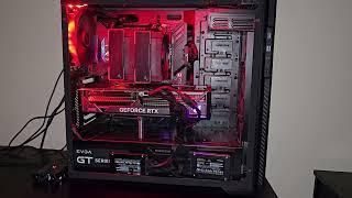 Gaming PC 100 Percent Fan | Jet Engine Sound