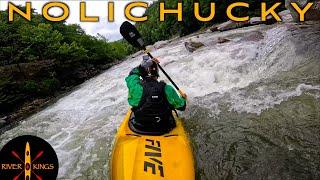 Nolichucky Gorge Kayaking 1800 cfs //   Poplar to Blue Ridge Paddling