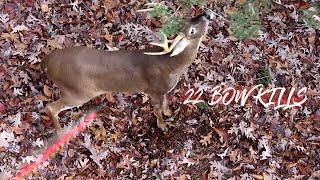 22 ARCHERY KILL SHOTS in 3 MINUTES!! (Bowhunting Compilation)