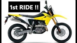 2025 Suzuki DRZ 4s first ride & thoughts