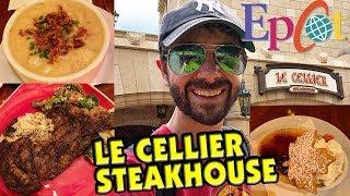 Le Cellier Steakhouse! Best Meal in Walt Disney World? Epcot World Showcase Canada