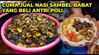 PEDES BANGET LUR! NASI JAGUNG SAMBAL BABAT CABE 15 KILO!