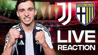  WATCH NOW: JUVENTUS vs PARMA | LIVE REACTION