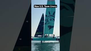 First look at the new U.S. SailGP Team Livery 