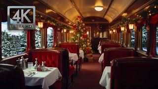 Christmas Jazz Aboard the Christmas Train, Train Sounds and Christmas Music in a Winter Wonderland