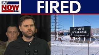 Head of US base in Greenland fired after Vance visit  | LiveNOW from FOX