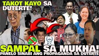 TAKOT SA DUTERTE! PROPAGANDA MASIRA ISA ISA ANG DUTERTE SA ELEKSYON SA ICC AT SA BUDGET NI VP!