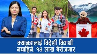 Canadaमा विदेशी Studentको कोटा ४५ प्रतिशत कटौती|| Nepal Times