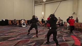 CombatCon 2024 - Sword and Buckler - Benjamin Grosse Siestrup vs Justinder