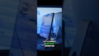 How to Connect a Second Monitor (Simple Setup Guide!) #computerhelp #computertechnic #techtips #tech