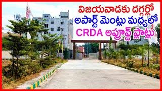 CRDA approved Plots Vijayawada 7815985496 Proposed Iconic Bridge Ferry Ghat Ibrahimpatnam Near Plots