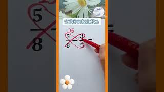 No matter how stupid you are, you can learn #maths #multiplication #fraction #mathematics #foryou