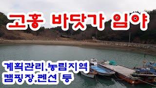 고흥군부동산 임야 6억원/ 동일면 백양리 나로대교와 형제섬이 조망되는 바닷가 전망좋은 임야 20,000㎡ 분할매매