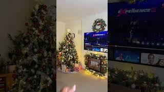 Before meets After: Christmas Tree Set Up #holidayswithyoutube #christmastree