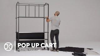 Pop Up Cart - folding food cart I JG Gastro