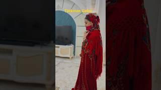 TÜRKMEN GELİNİ #turkmenistan #turkmentoylary #turkmenwedding #halkaydymlary #toyaydymlary
