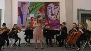 Bach Violinkonzert a-moll, Allegro