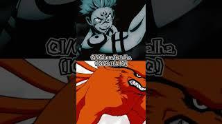 Sukuna VS kurama #anime #jujustukaisen #naruto #sukuna #kurama