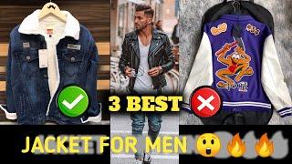 || 3 Best Jackets for winter in men's and boys  || fashion boi