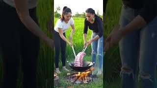COOKING SKILL:   Countryside Cookout Rib Roast in the Fields