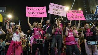 Anti-government protestors rally in Tel Aviv, call for hostage deal | AFP