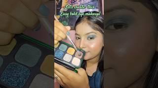 Easy bold Eyes makeup for this festive season️ #shorts #festival #makeuptutorial #trending #Nishhh