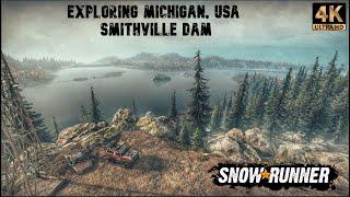 SnowRunner Exploring Michigan, USA Smithville Dam Chevrolet CK1500