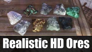 Skyrim Mods - Realistic HD Ores [4k/HD]