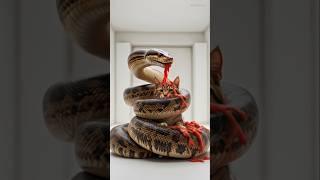 Anomaly Snake Attack Cat Vomit #shorts #viralvideos #youtubeshorts #kitten #cat #vomiting #funnycats