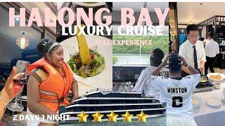 5-Star Luxury Cruise in Halong Bay, Vietnam 2024| Full Experience |$400 for 2days 1 night |#vietnam