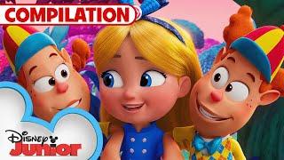 Alice's Wonderland Bakery Season 1 Best Moments  | Part 2 | Compilation | @DisneyJunior