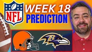 Browns vs Ravens Predictions, Picks and Best Bets | 2025 NFL Week 18 Bets For Saturday