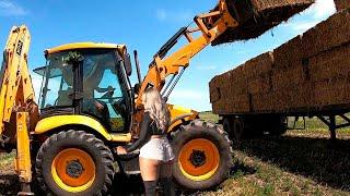 DONT MISS THIS! PRETTY GIRLS ON POWERFUL MACHINES - LIVE FARMING ACTION #FarmFun #GirlsAndMachines