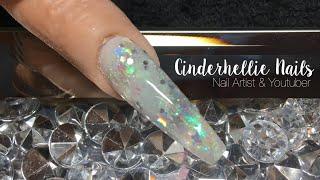 Glow in the Dark Moonstone | Inspired by Sarah's Nail Secrets | Team Gorgeous Acrylic Design