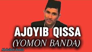 #abdullohdomla  ENG YOMON BANDA BELGILARI #maruza