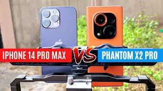 Phantom X2 Pro vs iPhone 14 Pro Max Camera Test