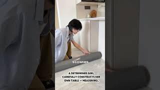 : A Girl Journey to Crafting the Perfect Table"#amazing #creative #creativity #creator #diy