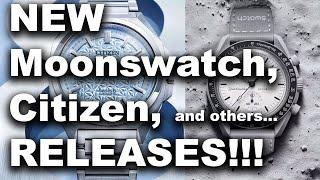  NEW Omega x Swatch MoonSwatch, Citizen, and More – Fresh Watch Releases! ⌚